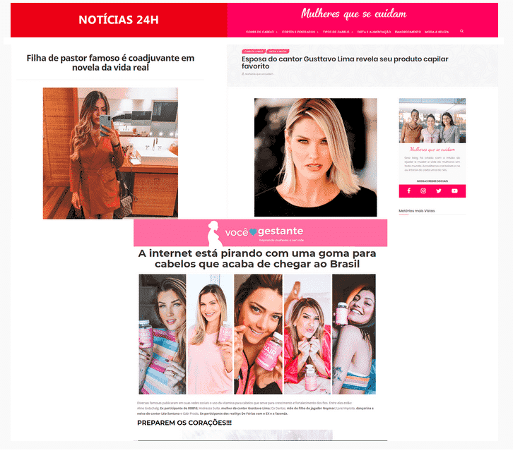 gummy hair na web